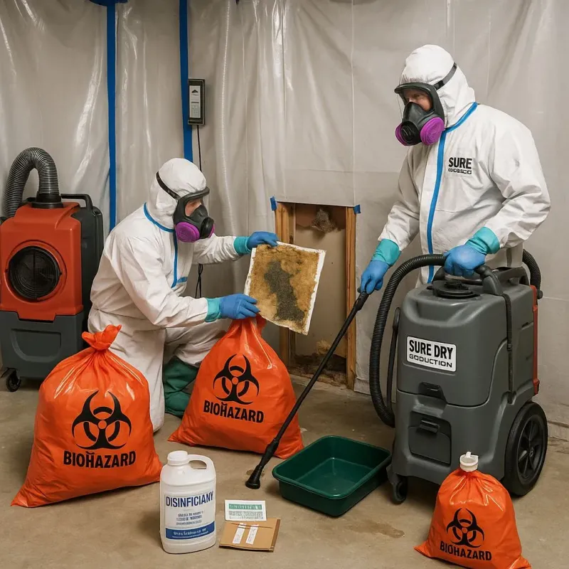 Contaminated Water Handling Protocols process in Prince George County, VA